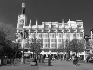 Plaza Santa Ana, en Madrid. Foto de Ángel Martínez