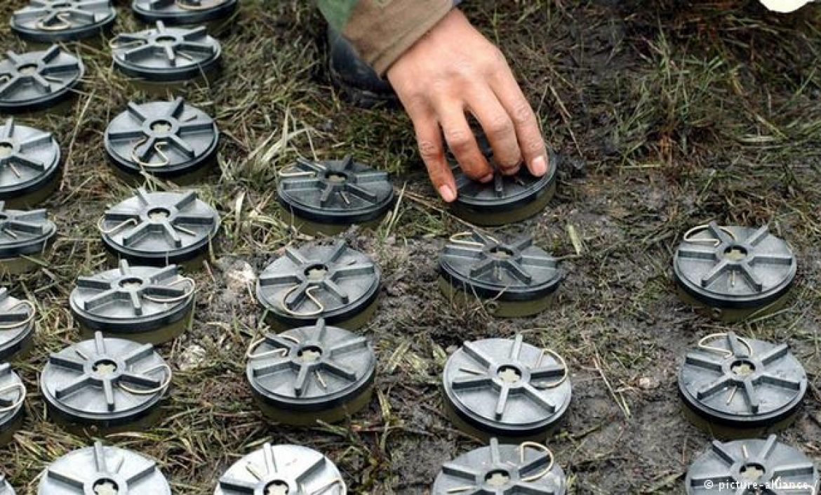minas antipersonas
